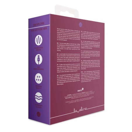 (S)explore - Toy Kit for Her - Ciemny Czerwony - Zestaw Prezentowy