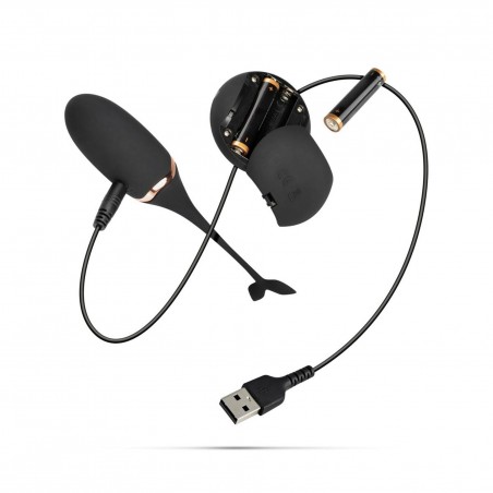 Teazers Luxurious - Wibrujące Jajeczko na Pilota - Czarne