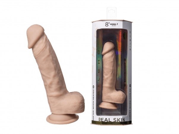 SD. Real Skin Model 1 (21 cm) - Cieliste Dildo