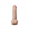 SD. Real Skin Model 1 (21 cm) - Cieliste Dildo