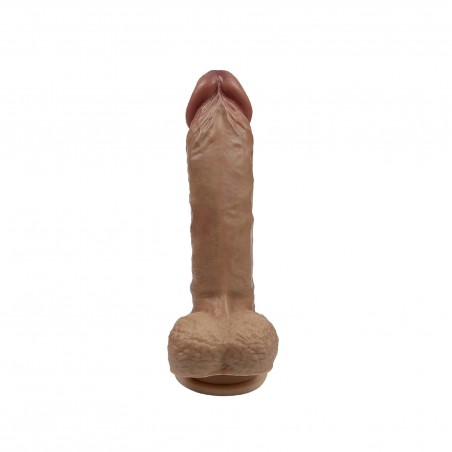 SD. Premium Real Skin Model 1 (20 cm) - Cieliste Dildo