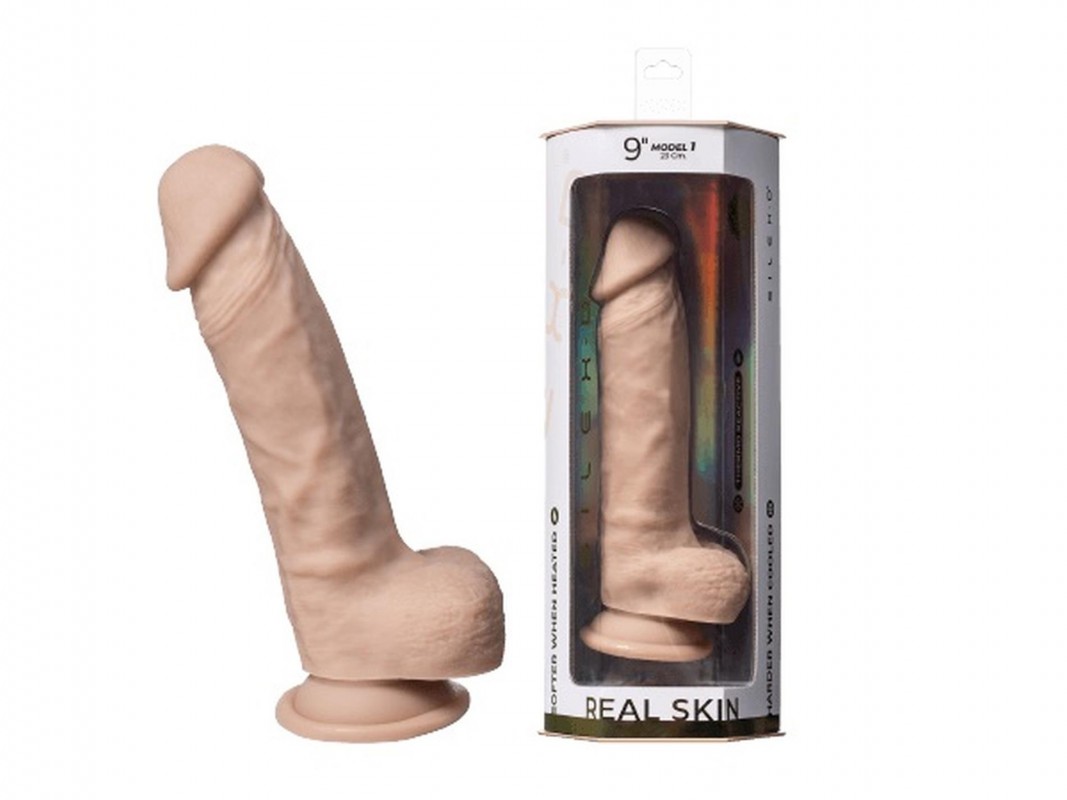 SD. Real Skin Model 1 (23 cm) - Cieliste Dildo