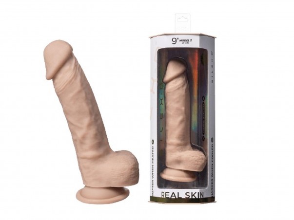 SD. Real Skin Model 1 (23 cm) - Cieliste Dildo