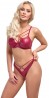 Bra Set Komplet Czerwony - 85B/L