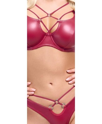 Bra Set Komplet Czerwony - 85B/L
