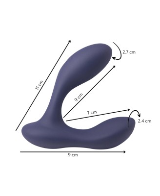 Prostate Massager with 2 motors Spice it Up P-Bliss