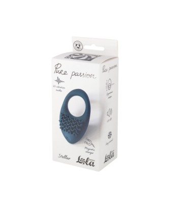 Rechargeable Vibro cockring Pure Passion Stellar Green