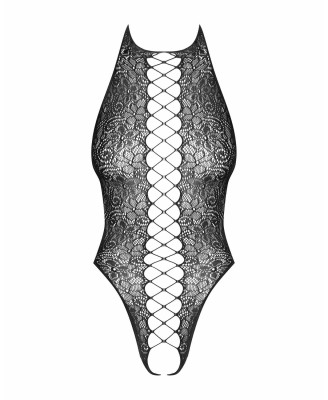 B113 body S/M/L - Czarne - Otwarty krok - Obsessive