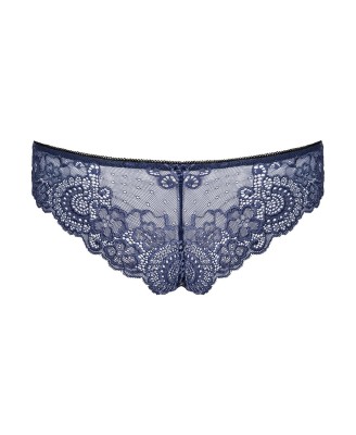 Auroria Koronkowe Figi Niebieskie L/XL - Obsessive