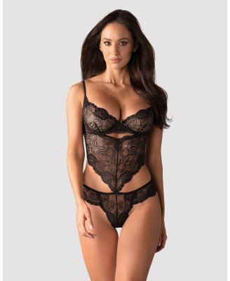 Alluria body L/XL - Obsessive - Czarne
