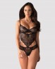 Alluria body L/XL - Obsessive - Czarne