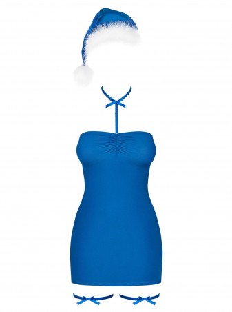 Bielizna-Kissmas koszulka niebieska  S/M