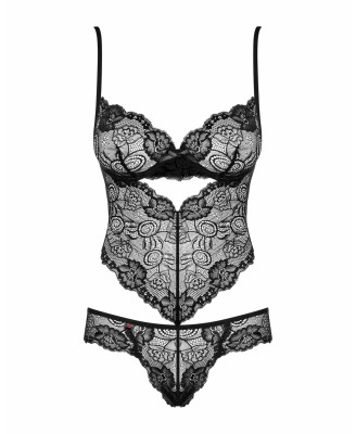 Alluria body  S/M - Obsessive - Czarne
