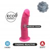 Model 2 6"" - Różowe Dildo Świecące w Nocy 15 cm