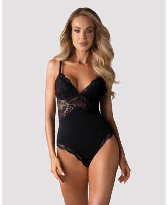 810-TED-1 body czarne XXL - Obsessive