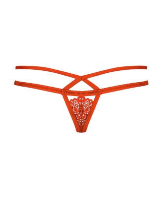 838-THO-3 stringi L/XL - Czerwone - Obsessive