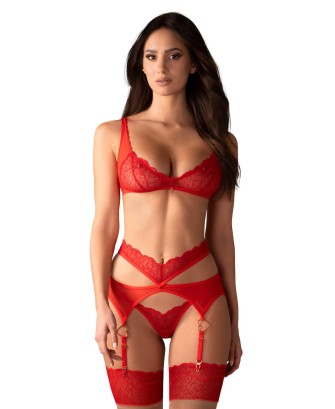 Cupide Desir komplet 3-częściowy  L/XL