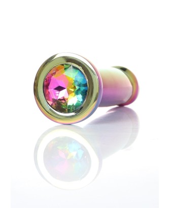 Plug-Jewellery Multicolour Penis PLUG- Clear M
