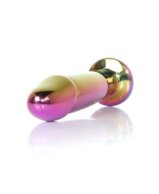 Plug-Jewellery Multicolour Penis PLUG- Clear M