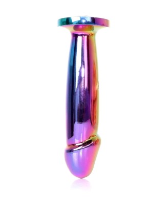 Plug-Jewellery Multicolour Penis PLUG- Clear M