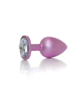 Plug-Jewellery Pearl Pink PLUG- Clear L