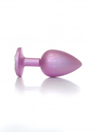 Plug-Jewellery Pearl Pink PLUG- Clear L