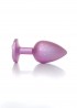 Plug-Jewellery Pearl Pink PLUG- Clear L
