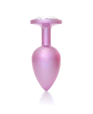 Plug-Jewellery Pearl Pink PLUG- Clear L