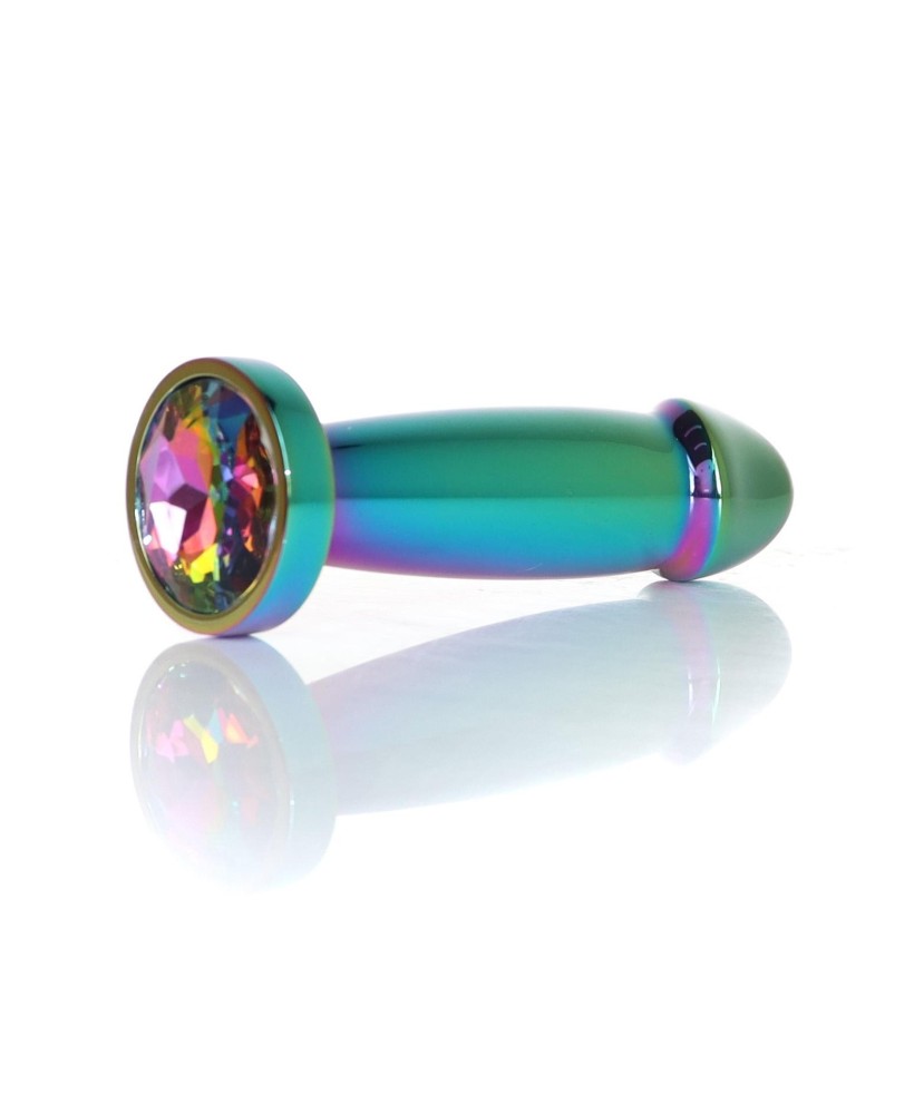 Plug-Jewellery Multicolour Penis PLUG- Clear S