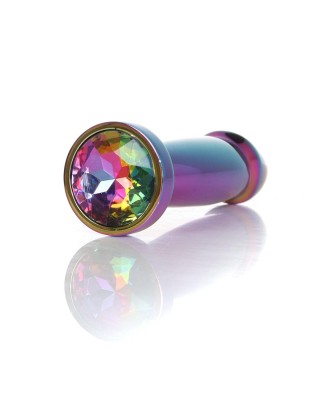 Plug-Jewellery Multicolour Penis PLUG- Clear S