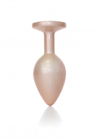 Plug-Jewellery Pearl Gold PLUG- Clear M