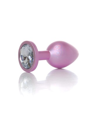 Plug-Jewellery Pearl Pink PLUG- Clear M