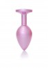 Plug-Jewellery Pearl Pink PLUG- Clear M