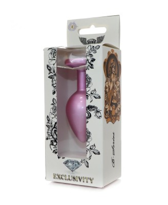 Plug-Jewellery Pearl Pink PLUG- Clear M