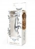 Jewellery Silver PLUG - Clear S - Srebrny Korek Analny z Kryształem