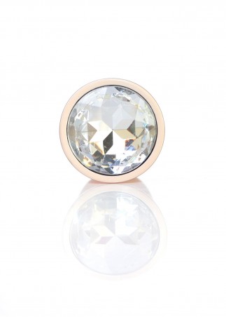 Plug-Jewellery Pearl Gold PLUG- Clear S