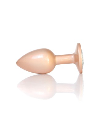 Plug-Jewellery Pearl Gold PLUG- Clear S