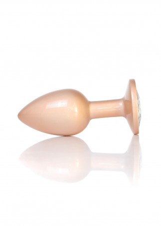 Plug-Jewellery Pearl Gold PLUG- Clear S