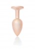 Plug-Jewellery Pearl Gold PLUG- Clear S