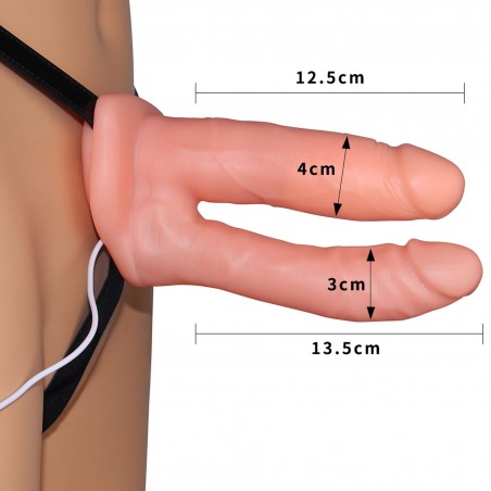 Unisex Hollow Strap On
Vibrating