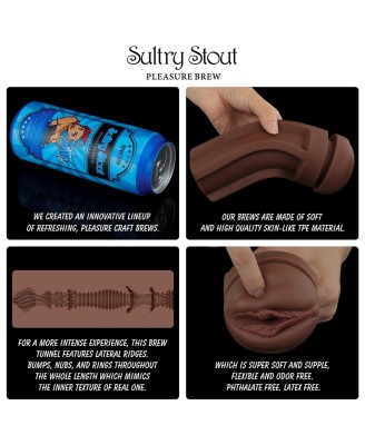 Pleasure Brew Masturbator - Sultry Stout - Sztuczna Pochwa