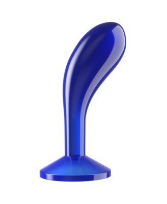 6.0'' Flawless Clear Prostate Plug - Korek Punktu P - Niebieski