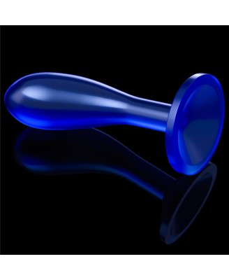 6.0'' Flawless Clear Prostate Plug - Korek Punktu P - Niebieski