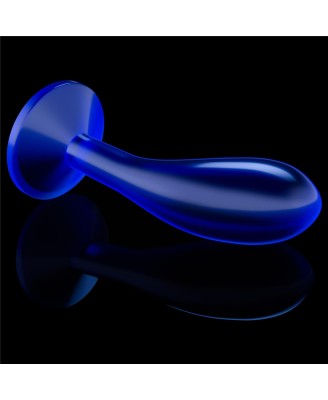 6.0'' Flawless Clear Prostate Plug - Korek Punktu P - Niebieski
