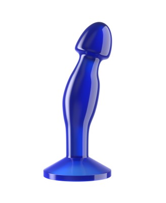 6.5'' Flawless Clear Prostate Plug - Korek Punktu P - Niebieski