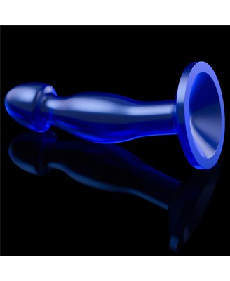 6.5'' Flawless Clear Prostate Plug - Korek Punktu P - Niebieski