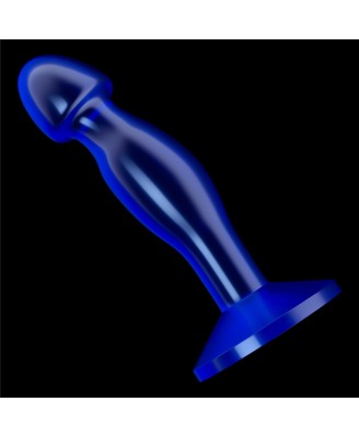 6.5'' Flawless Clear Prostate Plug - Korek Punktu P - Niebieski