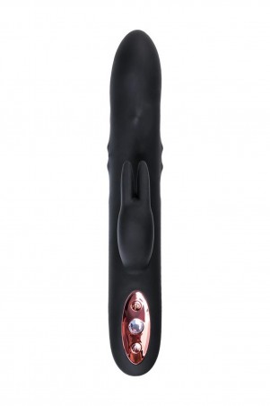 Unrealistic WANAME D-SPLASH HAIL vibrator, silicone, black, 23.8 cm