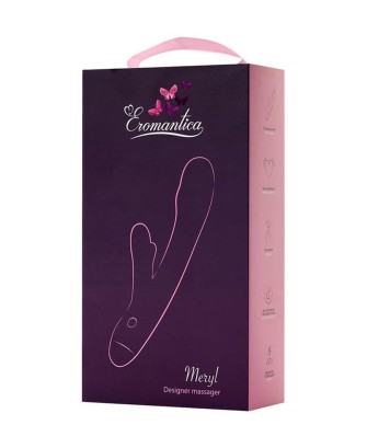 xVibromassager Eromantica MERYL, silicone, pink, 22,5 cm