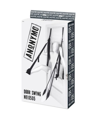 Anonymo Sex swing on the door , nylon, black